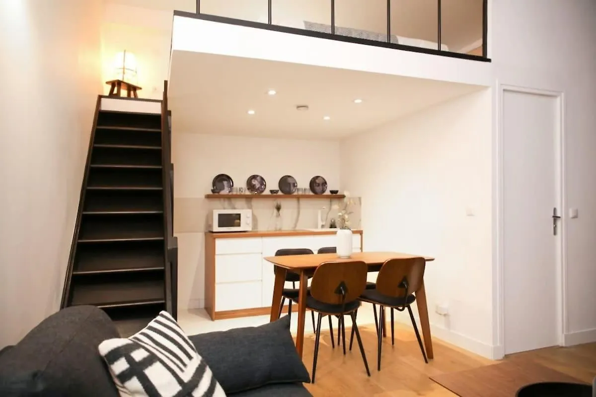 Cosy Appartement Studio Moderne Mezzanine - 4P - Flat-Guest location